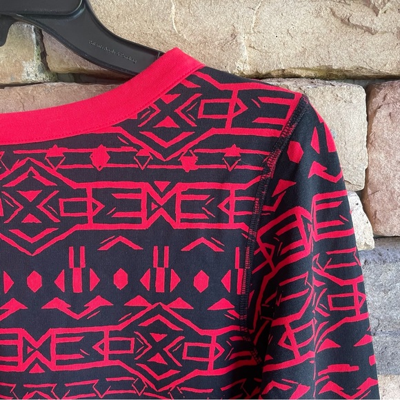 Columbia red black Holly Hideaway long sleeve top NWT - Picture 7 of 12